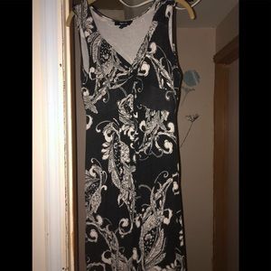 Black and white sundress